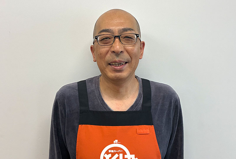 とくし丸販売パートナー　田中さん画像